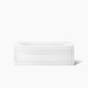 Kohler Mariposa 60" x 36" Alcove bath, left drain