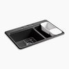 Kohler 33" top-mount double-bowl workstation kitchen sink