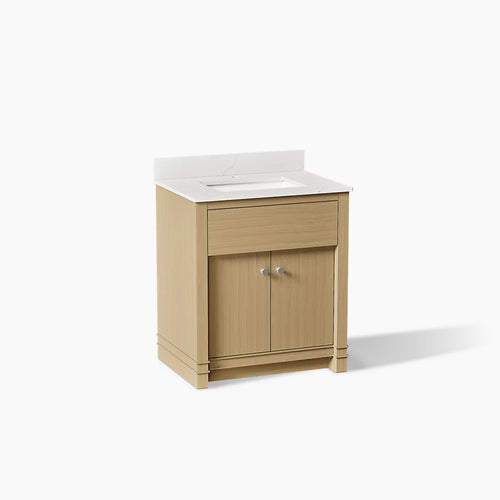 Alouette™ 30" bathroom vanity cabinet with sink and quartz top