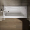 Kohler Avec 60" x 30" alcove bath, left drain
