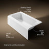 Kohler Avec 60" x 32" alcove bath, left drain