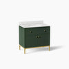 Kohler Calpa Cabinet and Quartz Top 36-Inch Single-Sink Bathroom Vanity
