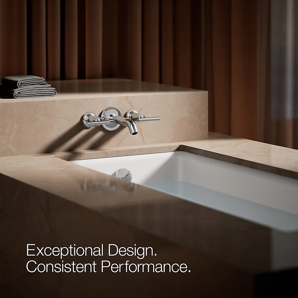 Kohler Deck- or wall-mount bath faucet handle trim with lever design