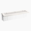 Kohler 90" wall-mount trough lavatory system