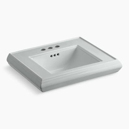 Kohler Pedestal/console table bathroom sink basin with 4" centerset faucet holes