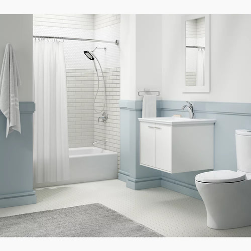 Kohler Contemporary design curved shower rod