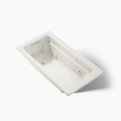 Kohler Archer Whirlpool Bath 60 x 32-Inch Drop-In Bathtub