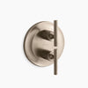 Kohler MasterShower® temperature and volume control valve trim