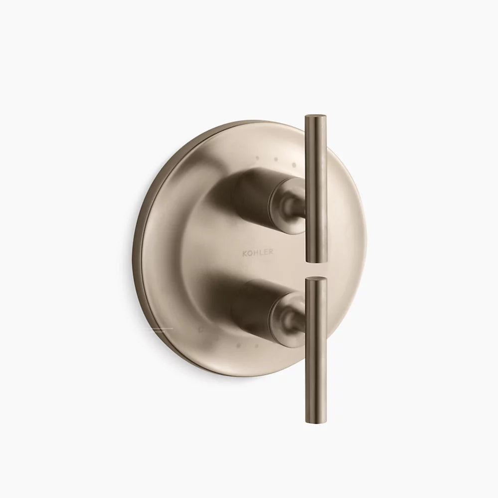 Kohler MasterShower® temperature and volume control valve trim