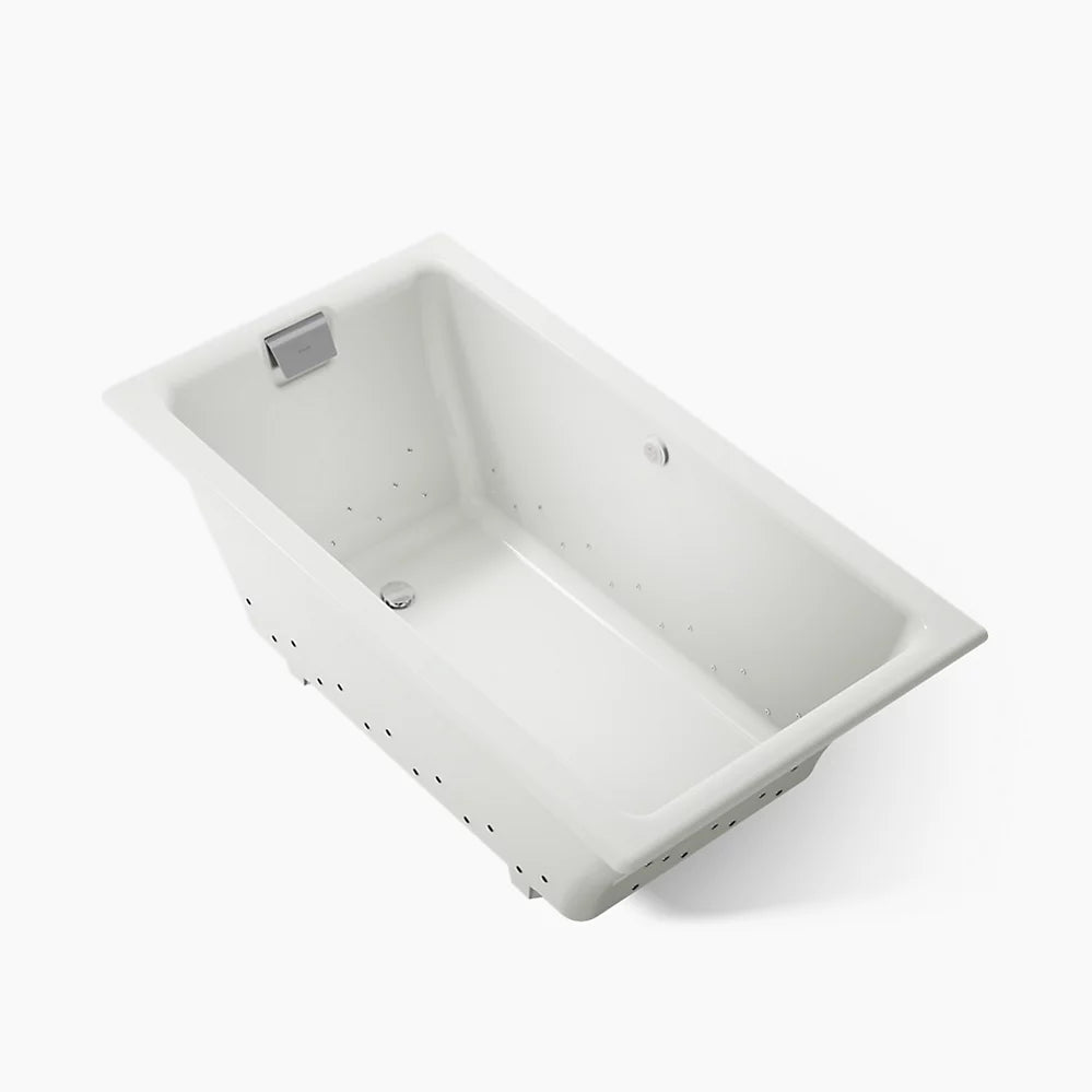 Kohler Tea-for-two Heated Bubblemassage Air Bath 66 x 36-Inch Drop-In Bathtub