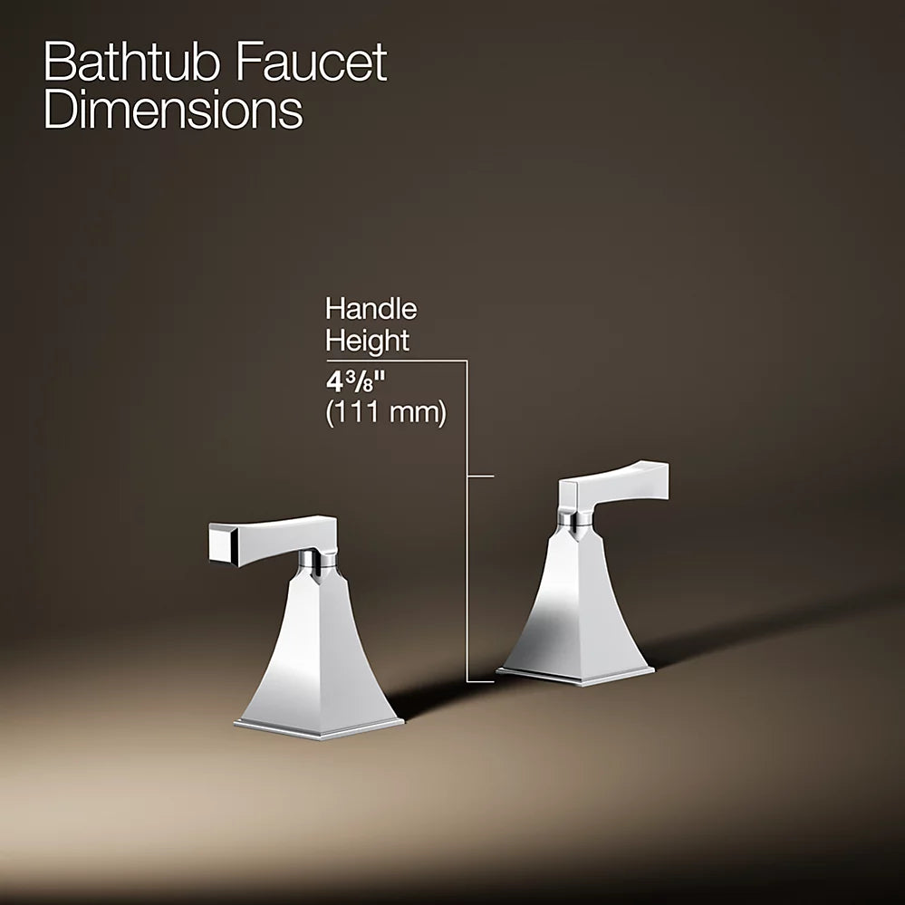 Kohler Deck-mount bath faucet handle trim