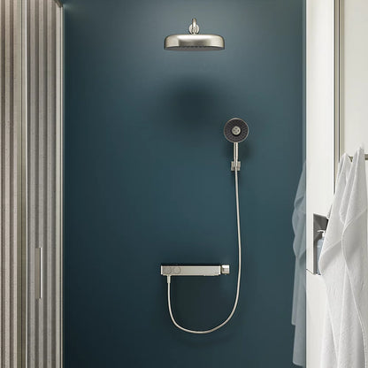 Kohler Two-way exposed thermostatic valve with shower column for rainhead and handshower