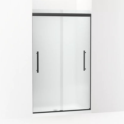 Kohler Frameless sliding shower door, 79-1/16" H x 44-5/8 - 47-5/8" W, with 5/16" thick Frosted glass