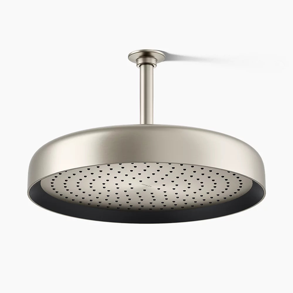 Kohler Round 14" single-function rainhead, 2.5 gpm