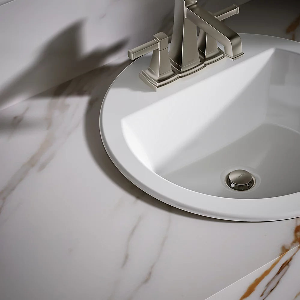Kohler 19" round drop-in bathroom sink