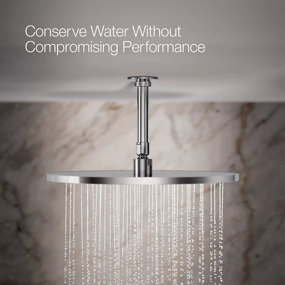 Kohler Round 14” single-function rainhead, 2.5 gpm