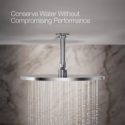 Kohler Round 14” single-function rainhead, 2.5 gpm