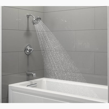 Kohler 60" x 30" alcove bath, left drain
