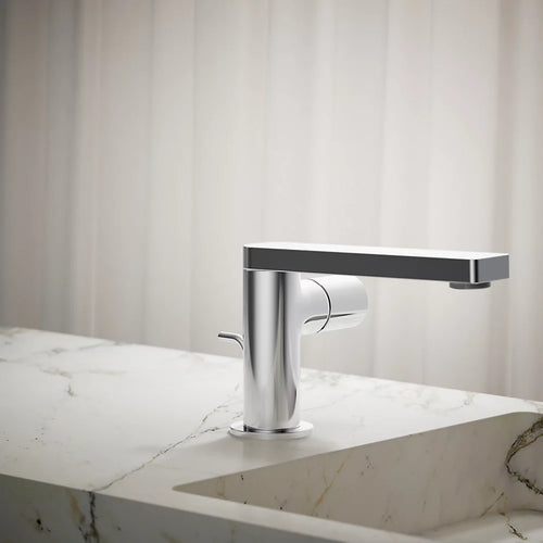 Kohler Single-handle bathroom sink faucet with Cylindrical handle, 1.2 gpm