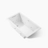 Kohler Underscore Heated Bubblemassage Air Bath With Whirlpool 60 x 32-Inch Drop-In Bathtub