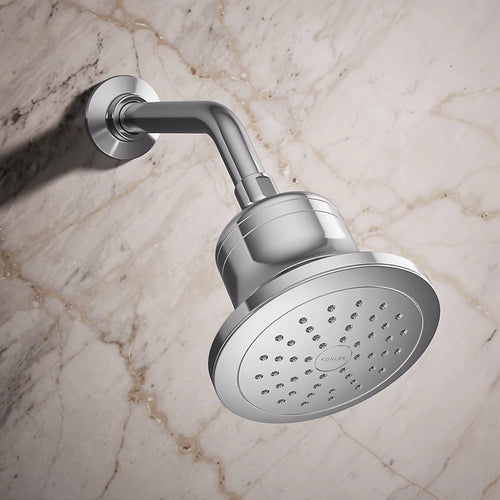 Kohler Round single-function filtered showerhead, 1.75 gpm