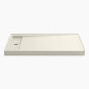 Kohler 60" x 32" alcove shower base, left offset drain