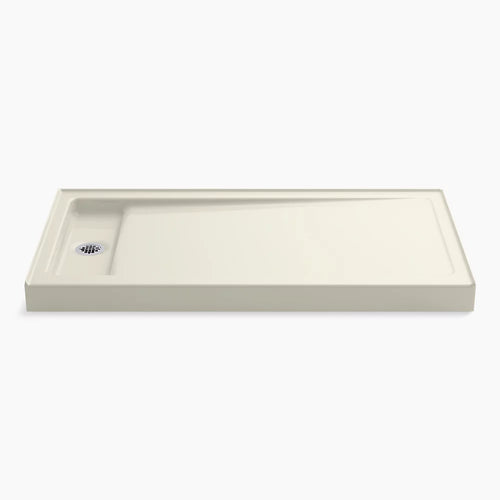 Kohler 60" x 32" alcove shower base, left offset drain