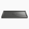 Kohler 60" x 36" alcove shower base, center drain