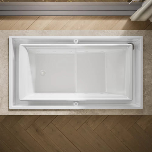 sok® 63" x 31-1/2" drop-in Effervescence bath