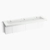 Kohler 90" wall-mount trough lavatory system