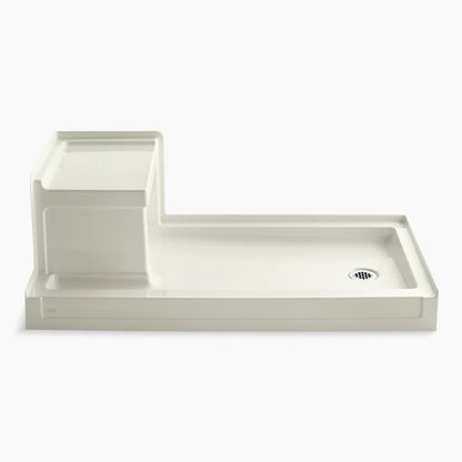 Kohler Tresham® 60" x 32" alcove shower base, right drain