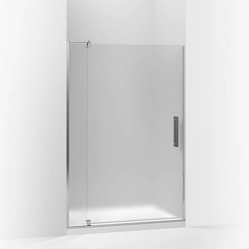 Kohler Pivot shower door, 70" H x 39-1/8 - 44" W, with 5/16" thick Frosted glass