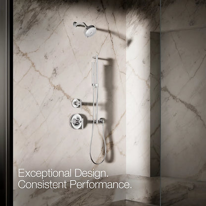 Kohler Round two-function handshower, 1.75 gpm