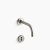 Kohler Wall-mount touchless faucet trim with Insight™ technology and 6" 90-degree spout, requires valve