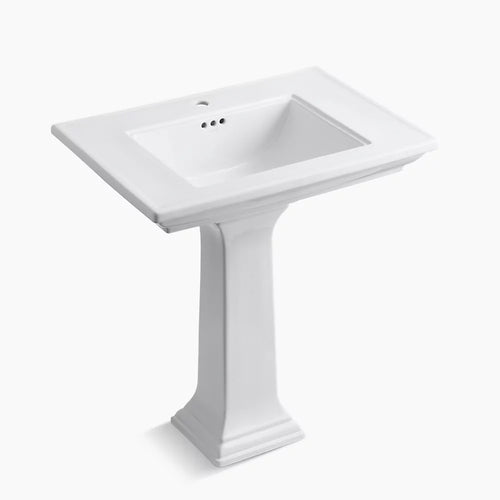 Kohler 30-3/4" rectangular pedestal bathroom sink