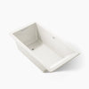 Kohler Underscore Bath With Bask Heated Surface 66 x 36-Inch Drop-In Bathtub