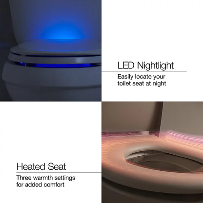 Kohler Heated Quiet-Close™ elongated toilet seat