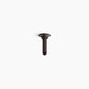 Kohler 3" ceiling-mount single-function rainhead arm and flange