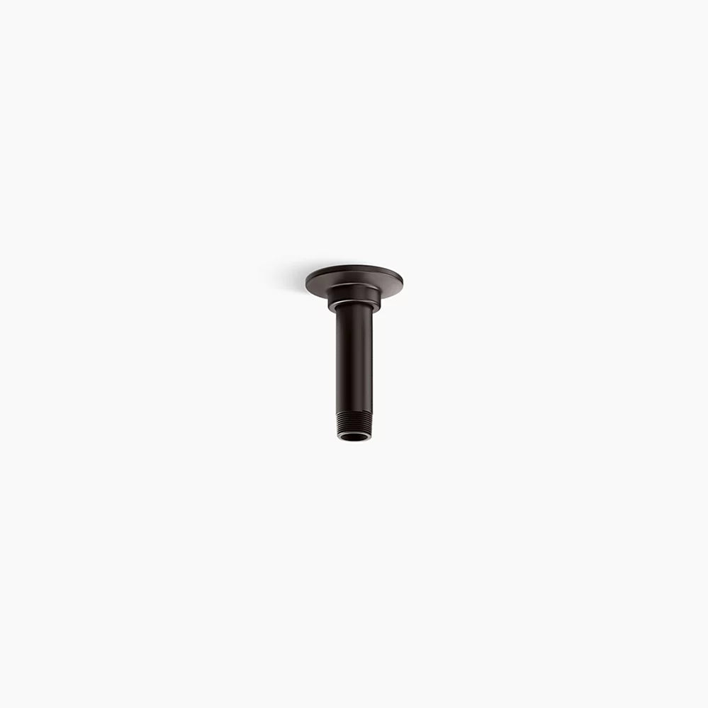 Kohler 3" ceiling-mount single-function rainhead arm and flange