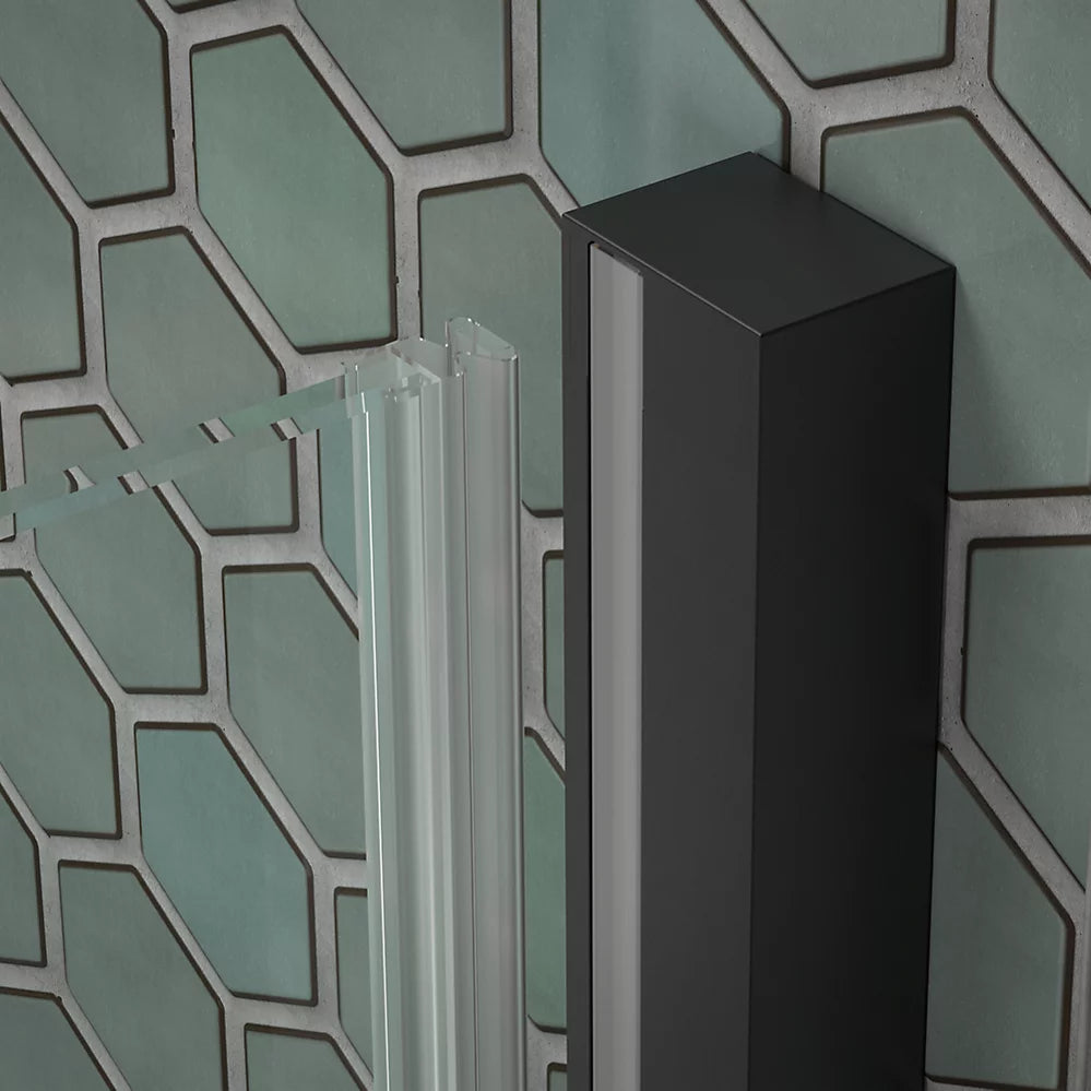 Kohler Sliding shower door, 71-3/4" H x 55-3/4 - 59-3/4" W, with 5/16" thick Crystal Clear glass