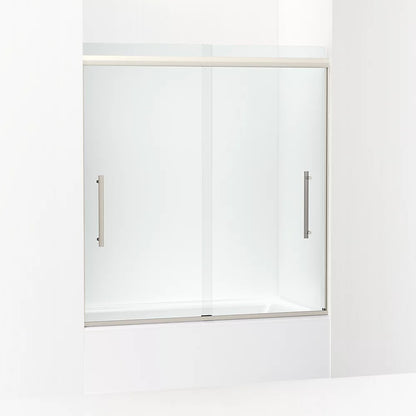 Kohler 63-9/16" H sliding bath door with 5/16"-thick glass