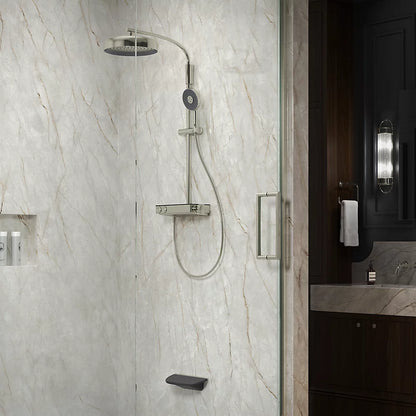 Kohler Two-way exposed thermostatic valve with shower column for rainhead and handshower