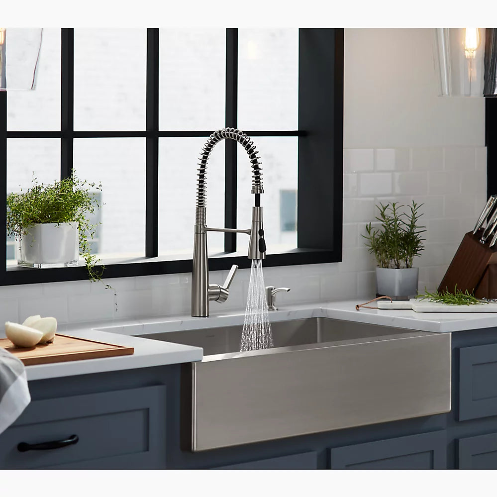 Kohler Strive® 35-1/2" undermount single-bowl farmhouse kitchen sink