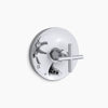 Kohler Rite-Temp® valve trim with push-button diverter and cross handle
