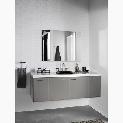 Kohler 17-1/2" round drop-in bathroom sink, no overflow