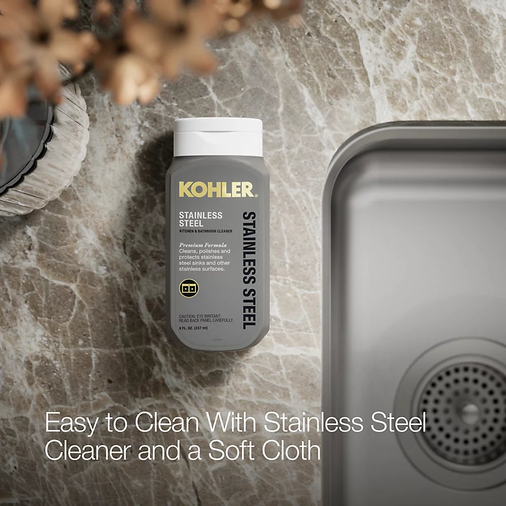 Kohler Undertone® 31-1/2" undermount double-bowl kitchen sink