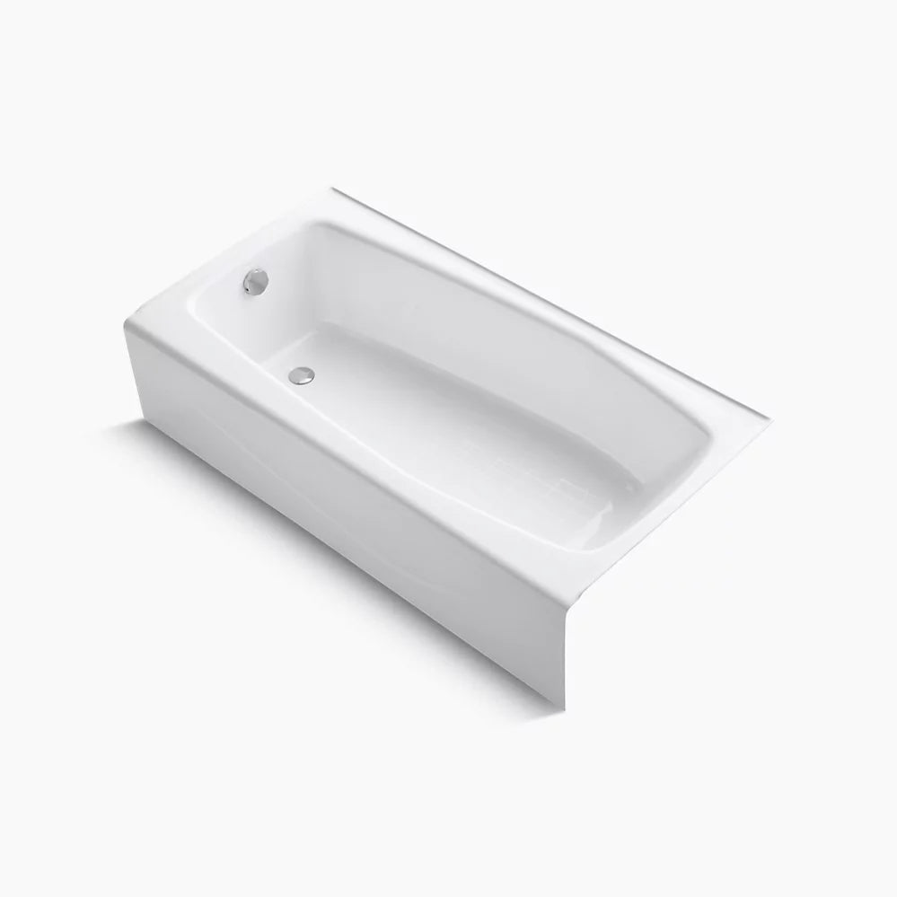 Kohler 60" x 30-1/4" alcove bath, left drain