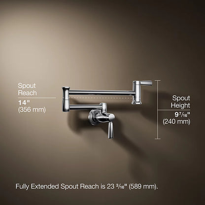 Kohler Wall-mount pot filler