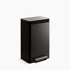 Kohler Dual-compartment step trash can