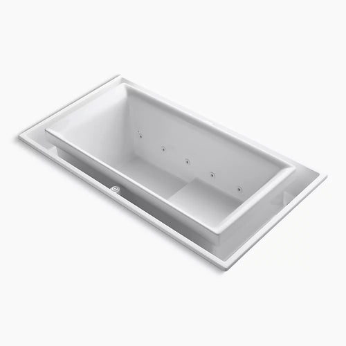 Kohler Sok 31-1 Effervescence Bath With Left-hand Drain 63 x 31-Inch Drop-In Bathtub